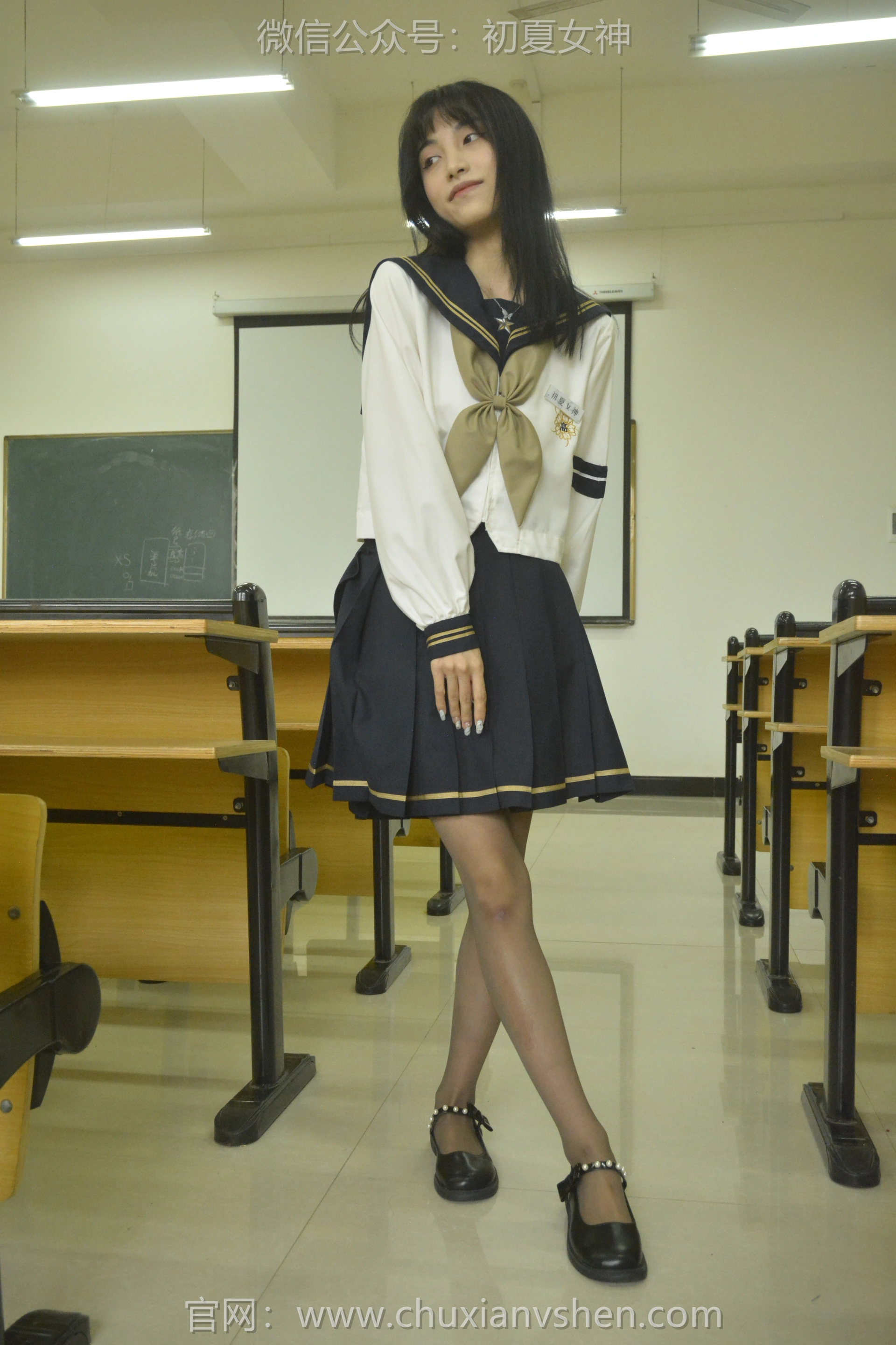 初夏女神 NO.100 柒柒 海军服 1