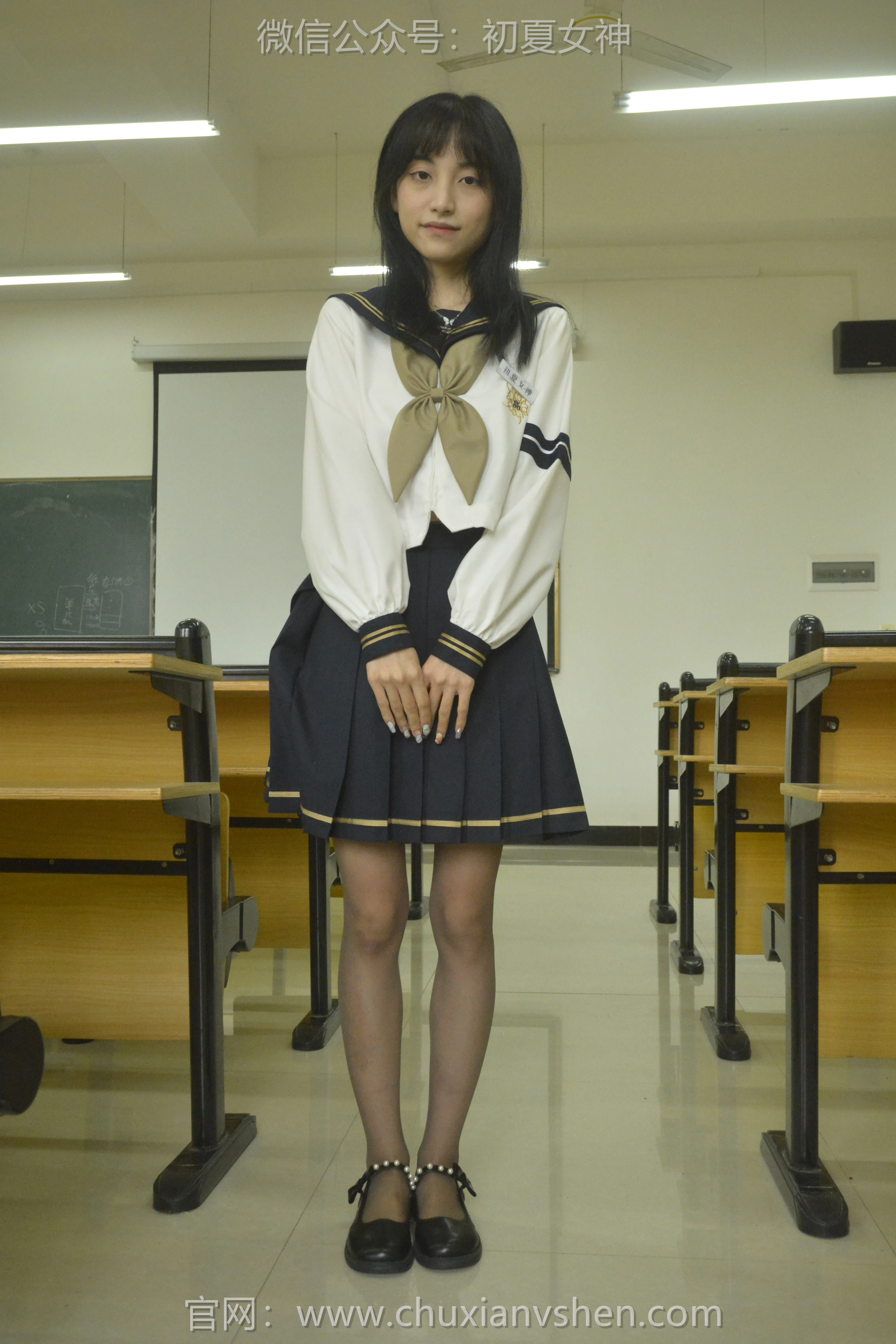 初夏女神 NO.100 柒柒 海军服 2