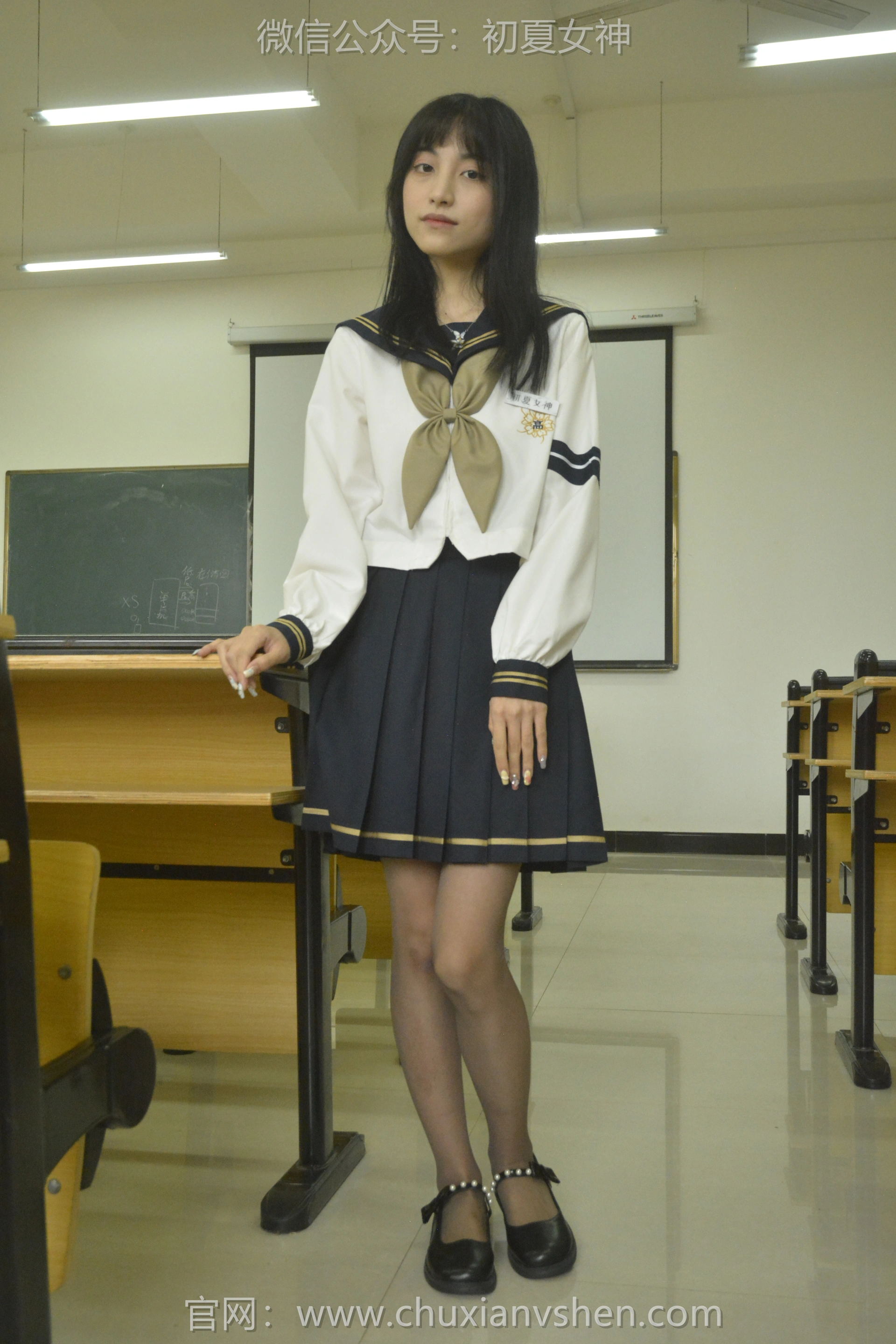 初夏女神 NO.100 柒柒 海军服 3